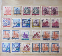 Yugoslavia 1986 - 1996 Plane Churches - Used Stamps