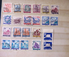 Yugoslavia 1986 - 2002 Plane Phone Letter Truck Churches - Usati