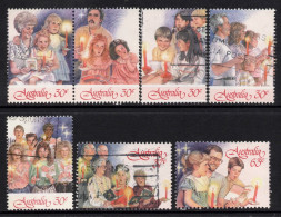 AUSTRALIA 1987  " CHRISTMAS " SET  VFU - Used Stamps
