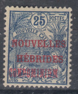 New Hebrides Nouvelles Hebrides 1910 Yvert#17 Mint Hinged (avec Charniere) - Ungebraucht