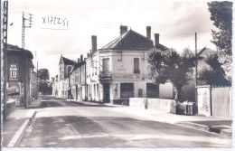 SUIPPES- PONT SUR LA SUIPPES ET LA RUE BUIRETTE- CIM 418- HOTEL DU COMMERCE - Other & Unclassified