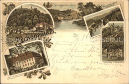 41516921 Zschopautal Schloss Lichtenwalde Mit Muehle Zschopautal - Zschopau