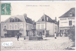 VERTUS- PLACE DU MARCHE - Vertus