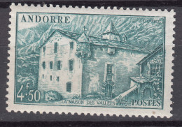 French Andorra Andorre 1944 Mi#115 Mint Hinged (avec Charniere) - Nuovi
