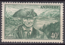 French Andorra Andorre 1944 Mi#139 Mint Hinged (avec Charniere) - Neufs