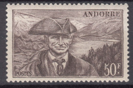 French Andorra Andorre 1944 Mi#140 Mint Hinged (avec Charniere) - Ongebruikt