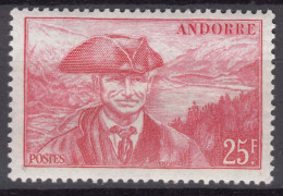 French Andorra Andorre 1944 Mi#136 Mint Hinged (avec Charniere) - Neufs