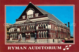 72706867 Nashville_Tennessee The Ryman Auditorium  - Andere & Zonder Classificatie