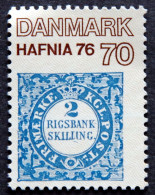 Denmark 1975 Hafnia 76 MiNr.608 MNH (**) ( Lot A 419  ) - Ungebraucht