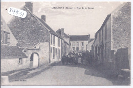 ORQUIGNY- RUE DE LA CENSE - Sonstige & Ohne Zuordnung