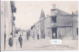 MACHAULT- RUE DE L EGLISE- LE CAFE DU CENTRE - Sonstige & Ohne Zuordnung