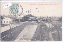 CHALONS-SUR-MARNE- LA GARE- VUE INTERIEURE - Châlons-sur-Marne