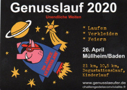 CPM - P - ALLEMAGNE - BADE WURTEMBERG - MULLHEIM - GENUSSLAUF 2020 - UNENDLICHE WEITEN - Müllheim