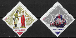 USSR Soviet Union 1966 MiNr. 3173 - 74 Porcelain Works, Dmitrow 2v  MNH** 1.10 € - Porcelana