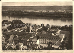 41512282 Eltville Rhein Sektkellerei Matheus Mueller Rheinpanorama Fliegeraufnah - Eltville