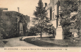 FRANCE - Angoulême - Le Jardin De L'Hôtel De Ville Et Statue De Valois - LL - Carte Postale Ancienne - Angouleme