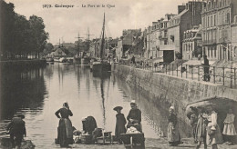 FRANCE - Quimper - Le Port Et Le Quai - Carte Postale Ancienne - Quimper