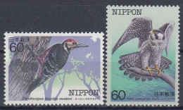 JAPAN 1589-1590,unused,birds (**) - Ungebraucht