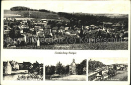 41511975 Neviges Velbert Gesamtansicht Schloss Hardenberg Kapelle Bahnhof Nevige - Velbert