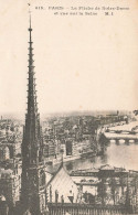 FRANCE - Paris - La Flèche De Notre Dame Et Vue Sur La Seine - MJ - Carte Postale Ancienne - Mehransichten, Panoramakarten