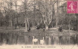 FRANCE - Le Mans - Jardin Des Plantes - Le Grand Lac - Carte Postale Ancienne - Le Mans