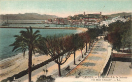 FRANCE - Cannes - Le Boulevard De La Croisette Et Le Mont Chevalier - LL - Carte Postale - Cannes