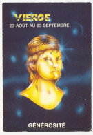 CPSM / CPM 10.5 X 15 Astrologie Signes Du Zodiaque Horoscope VIERGE - Astrologie