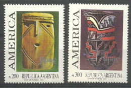Argentina 1989 Mi 1998-1999 MNH  (ZS3 ARG1998-1999) - Porcelaine
