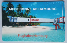 Germany 6 DM  MINT K 011 07.96 2500 Mintage - Flughafen Hamburg / Meer Sonneab Hamburg - K-Series : Customers Sets