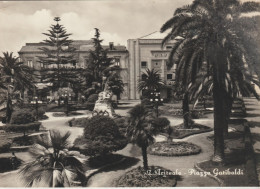 558-Acireale-Catania-Piazza Garibaldi-v.1954 X Palermo - Acireale