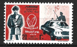 EGYPTE. N°1013 De 1977. Journée De La Police. - Polizia – Gendarmeria