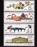 China 1961 C86 Stamp The 26th World Table Tennis Championship  MNH Stamps - Nuevos