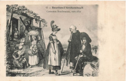 FRANCE - Bourbon L'Archambault - Costumes Burbonnais - Vers 1830 - Carte Postale Ancienne - Bourbon L'Archambault