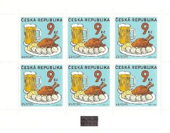 A 436 Czech Republic EUROPA 2005 Beer Goose Sauerkraut Dumplimg - 2005