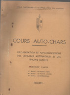 Cours Auto-chars Organisation Et Fonctionnement  , Figures   (CAT7078) - Documenti