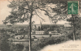 FRANCE - Sablé (Sarthe) - Vue Du Jardin De La Ville - Carte Postale Ancienne - Sable Sur Sarthe