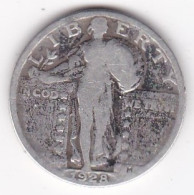 Etats-Unis. Quarter Dollar 1928, Standing Liberty, En Argent - 1916-1930: Standing Liberty (Liberté Debout)