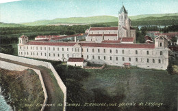 FRANCE - Environs De Cannes - St Honorat, Vue Générale De L'Abbaye - Carte Postale Ancienne - Cannes