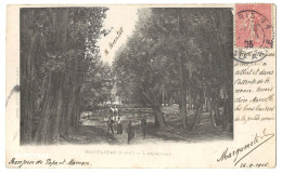Maffliers (95) , L Abreuvoir , Envoyée En 1906 - Maffliers