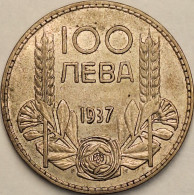 Bulgaria - 100 Leva 1937, KM# 45, Silver (#3279) - Bulgarien