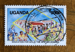 Uganda 2000 New Millennium 300sh Fine Used - Ouganda (1962-...)