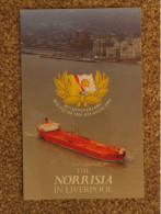SHELL NORRISIA IN LIVERPOOL - Petroliere