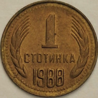 Bulgaria - Stotinka 1988, KM# 84 (#3280) - Bulgarie