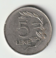 ALBANIA 1995: 5 Leke, KM 76 - Albania