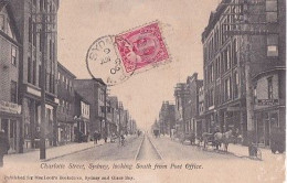 CHARLOTTE STREET  SYDNEY                       LOOKING SOUTH FROM POST OFFICE   + TIMBRE - Otros & Sin Clasificación