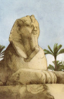 CPM - R - EGYPTE - ILLUSTRATEUR - LE SPHINX DE MEMPHIS - Sfinge