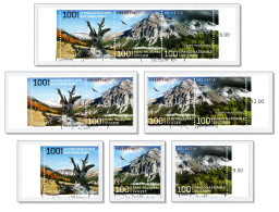 Schweiz Switzerland 2014 (Box2) Schweizer National Park Nationalpark FDC Local Mountains Berge Montagnes Eagle - Cartas & Documentos