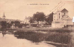 FRANCE - La Flèche - Vue Sur Le Loir - Carte Postale Ancienne - La Fleche