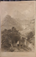 Lithographie (gravure) - Mill Beck, Great Langdale - Lithografieën