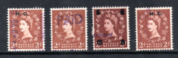 UK, GB, Great Britain, Various Overprints - Local Issues